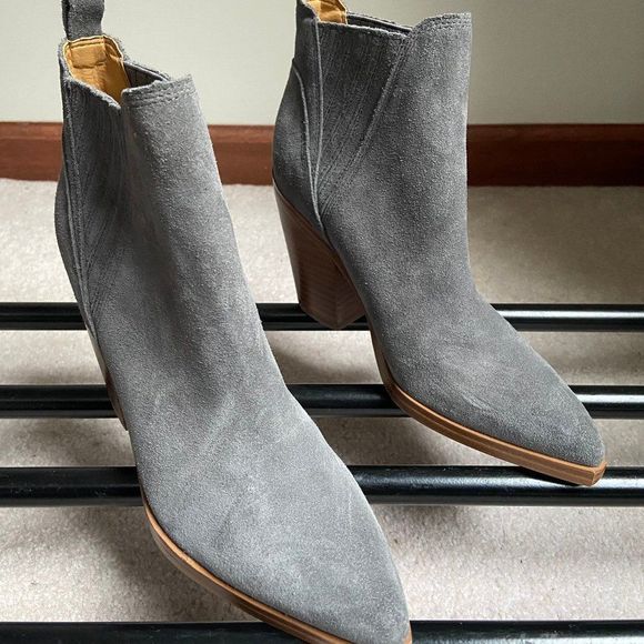 MARC FISHER LTD Women Gadri Leather Boots - NEW NWOB - Picture 7 of 8